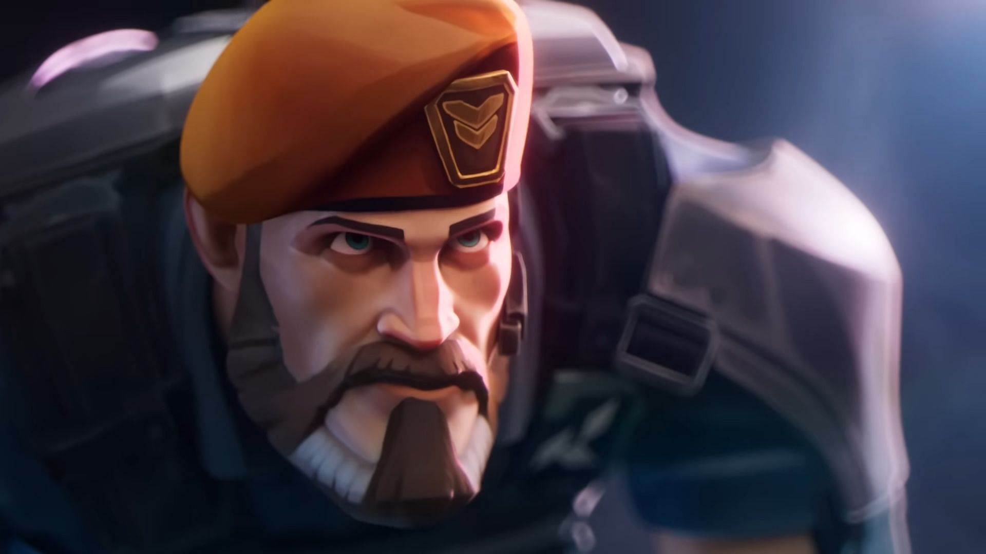 Brimstone in the cinematic, L'Accord (Image via Riot Games)